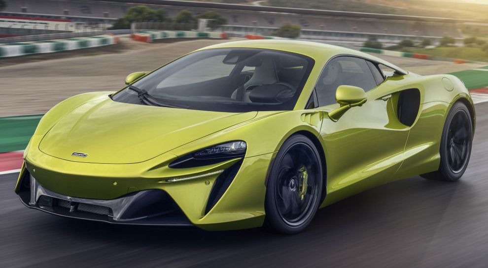 Κουκούλα αυτοκινήτου συμβατή με McLaren Artura (ab 07/21) ( - ) αδιάβροχη και με επένδυση 4539x1913x1193
