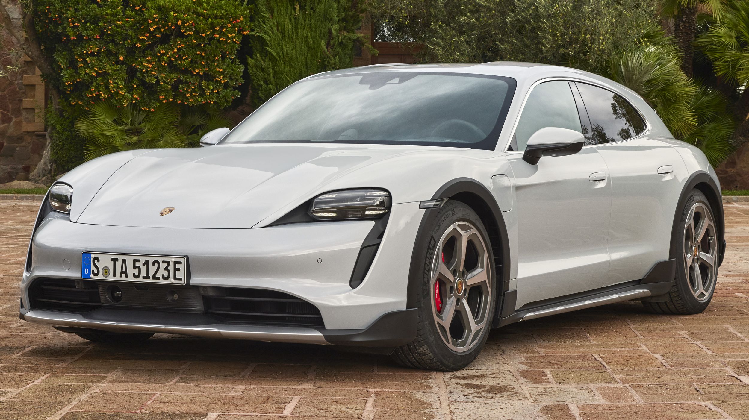 Κουκούλα αυτοκινήτου συμβατή με Porsche Taycan Cross Turismo (ab 03/21) ( - ) αδιάβροχη και με επένδυση 4974x1967x1409