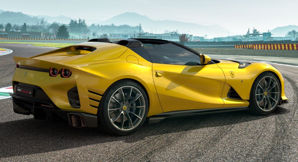 Κουκούλα αυτοκινήτου συμβατή με Ferrari 812 Competizione A (ab 05/21) ( - ) αδιάβροχη και με επένδυση 4696x1971x1276