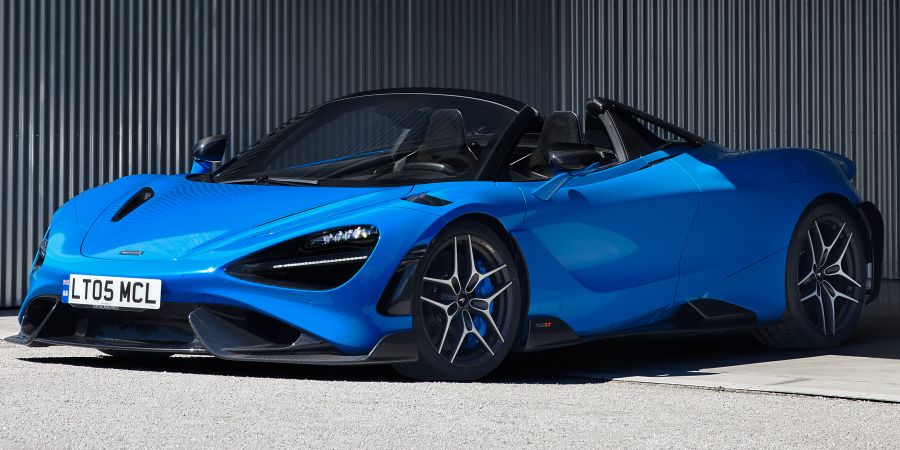 Κουκούλα αυτοκινήτου συμβατή με McLaren 765LT Spider (ab 07/21) ( - ) αδιάβροχη και με επένδυση 4600x2161x1192