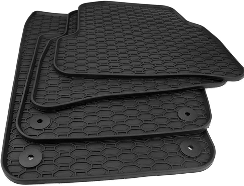 Ποιοτικά λαστιχένια πατάκια αυτοκινήτου μαυρα