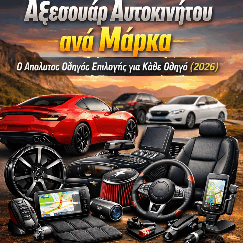 Οδηγός αγοράς αξεσουαρ ανα μάρκα 2026 mycar.