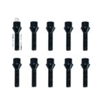ΜΠΟΥΛΟΝΙΑ ΚΩΝΙΚΑ 12x1,50 40mm (17) ΜΑΥΡΑ SIMONI RACING - 10 TEM.