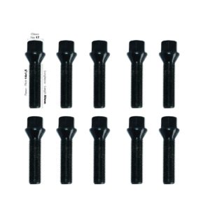 ΜΠΟΥΛΟΝΙΑ ΚΩΝΙΚΑ 14×1,50 50mm (17) ΜΑΥΡΑ SIMONI RACING – 10 TEM.